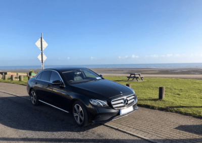 Executive Chauffeur Service Car On Coast Dublin